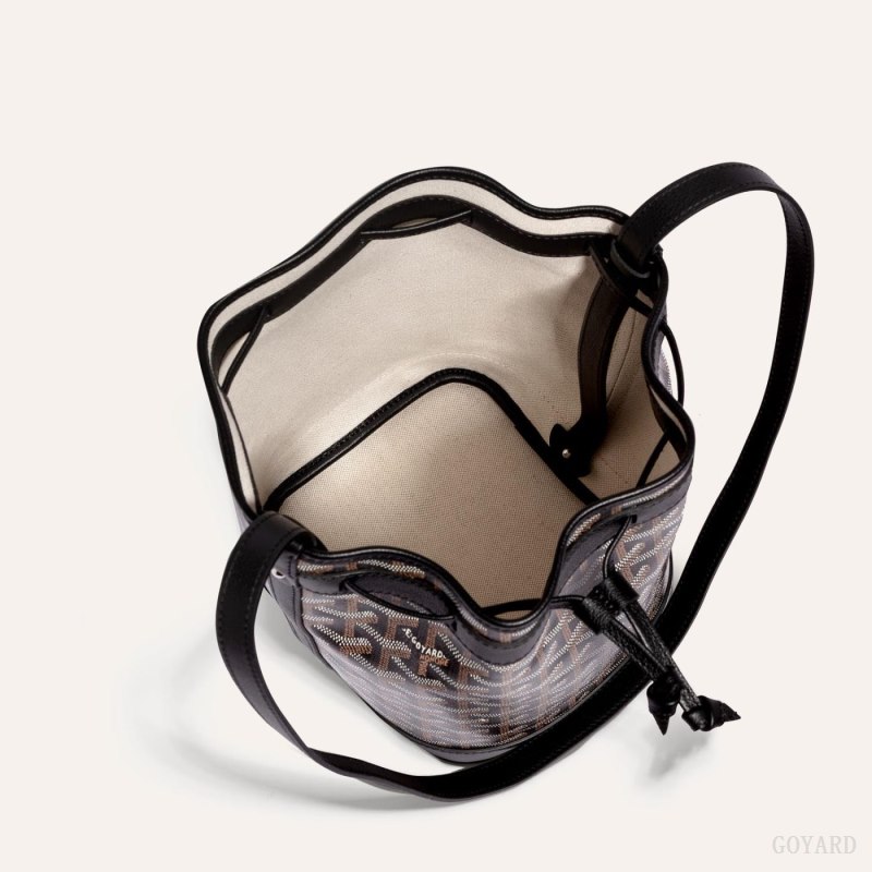 Goyard PETIT FLOT BUCKET BAG Omuz Çantası Siyah | GY-XGN9512