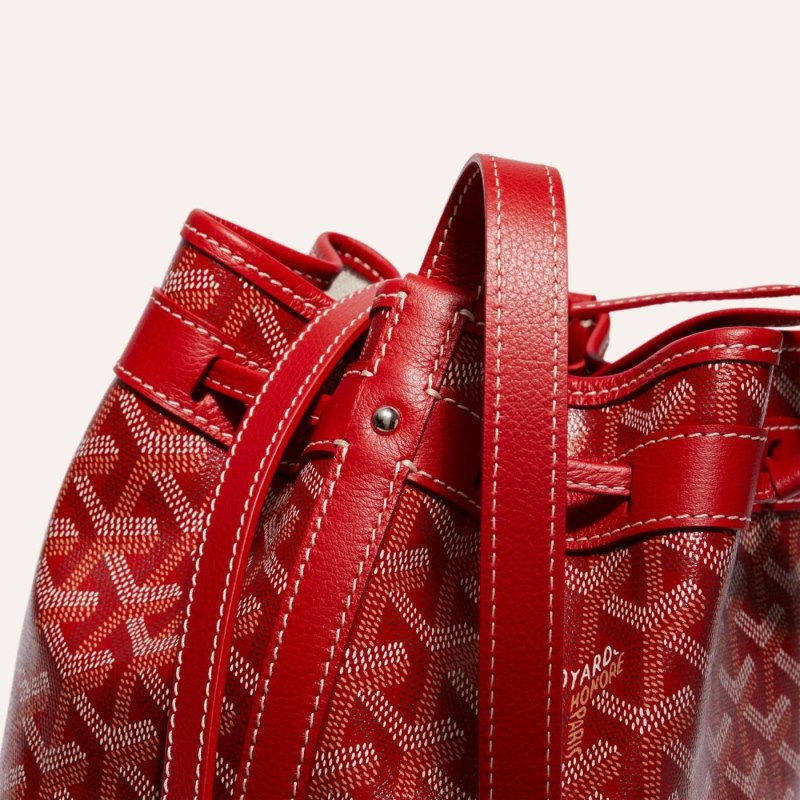 Goyard PETIT FLOT BUCKET BAG Omuz Çantası Kırmızı | GY-VUQ1453