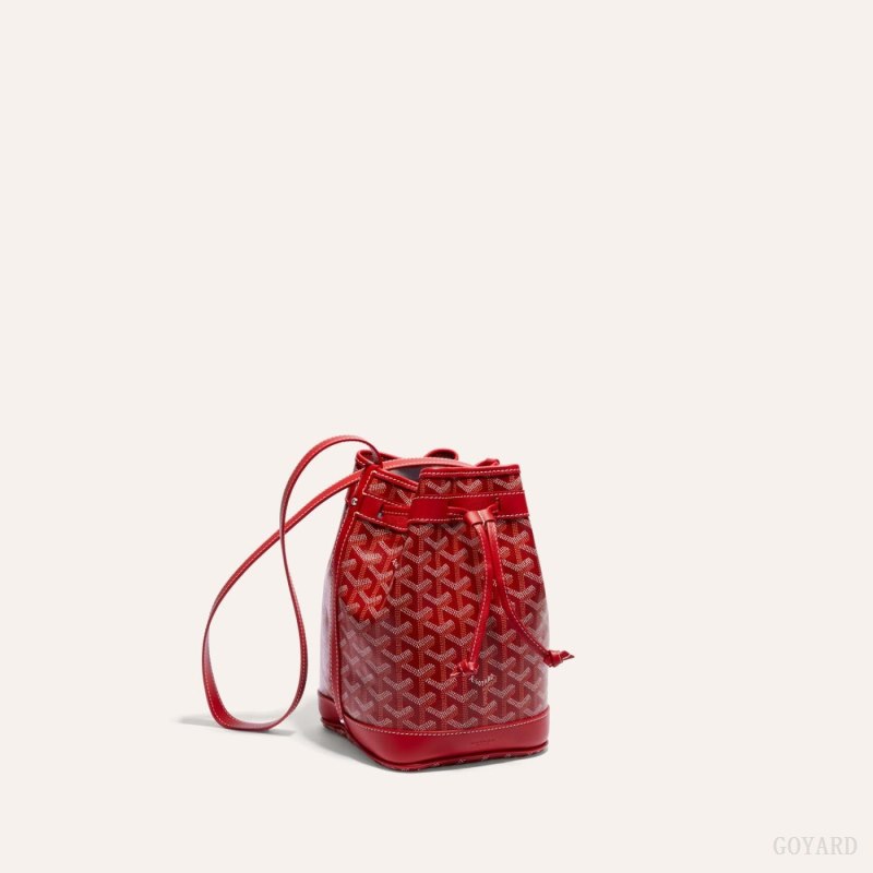 Goyard PETIT FLOT BUCKET BAG Omuz Çantası Kırmızı | GY-VUQ1453