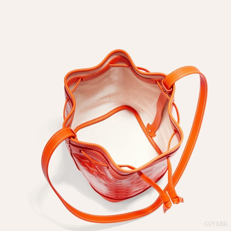 Goyard PETIT FLOT BUCKET BAG Omuz Çantası Turuncu | GY-GVU8732