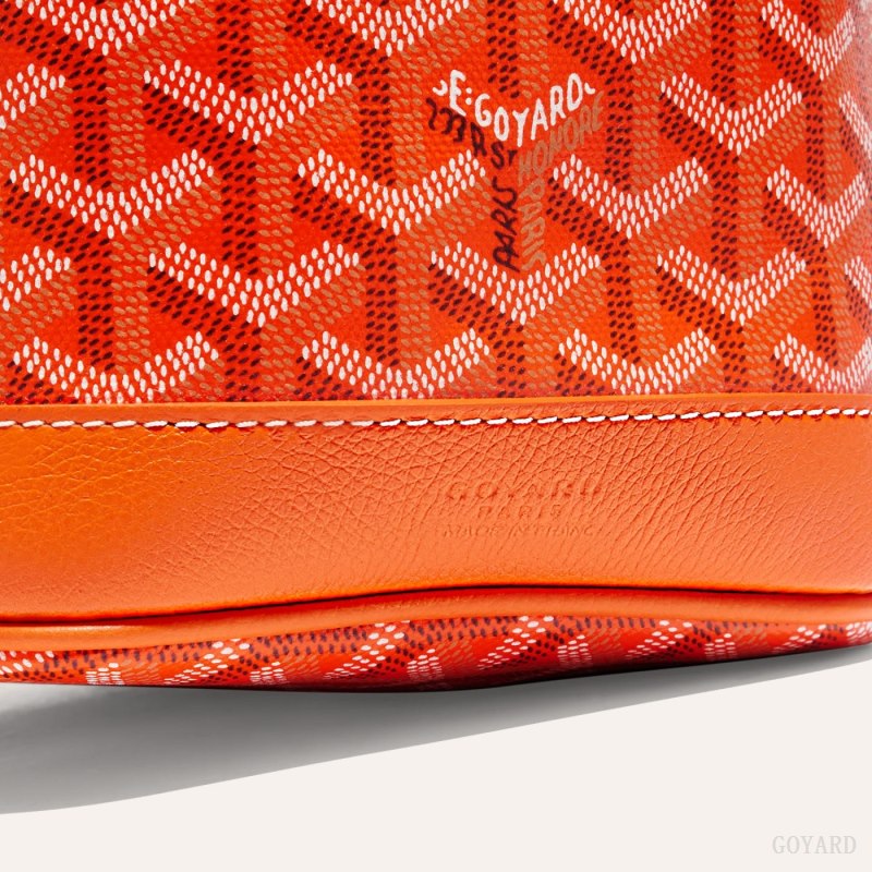 Goyard PETIT FLOT BUCKET BAG Omuz Çantası Turuncu | GY-GVU8732