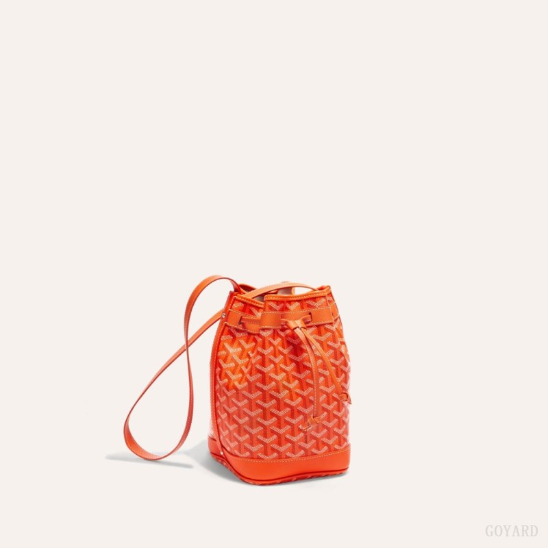 Goyard PETIT FLOT BUCKET BAG Omuz Çantası Turuncu | GY-GVU8732