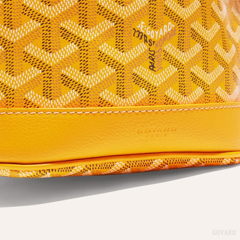 Goyard PETIT FLOT BUCKET BAG Omuz Çantası Sarı | GY-VQI4961