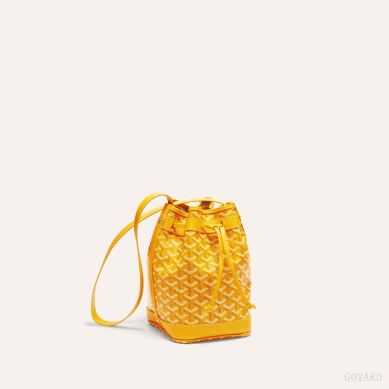 Goyard PETIT FLOT BUCKET BAG Omuz Çantası Sarı | GY-VQI4961