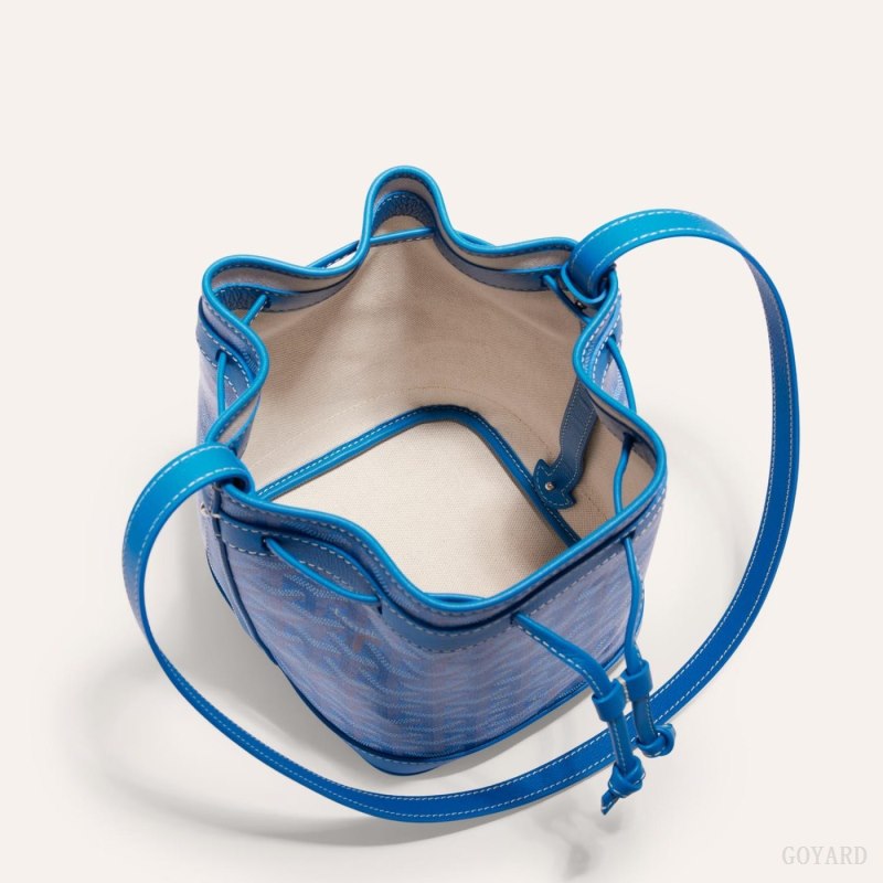 Goyard PETIT FLOT BUCKET BAG Omuz Çantası Mavi | GY-NQA5439