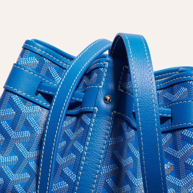 Goyard PETIT FLOT BUCKET BAG Omuz Çantası Mavi | GY-NQA5439