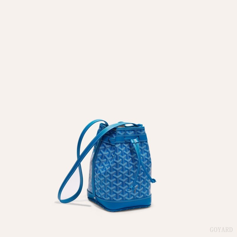 Goyard PETIT FLOT BUCKET BAG Omuz Çantası Mavi | GY-NQA5439