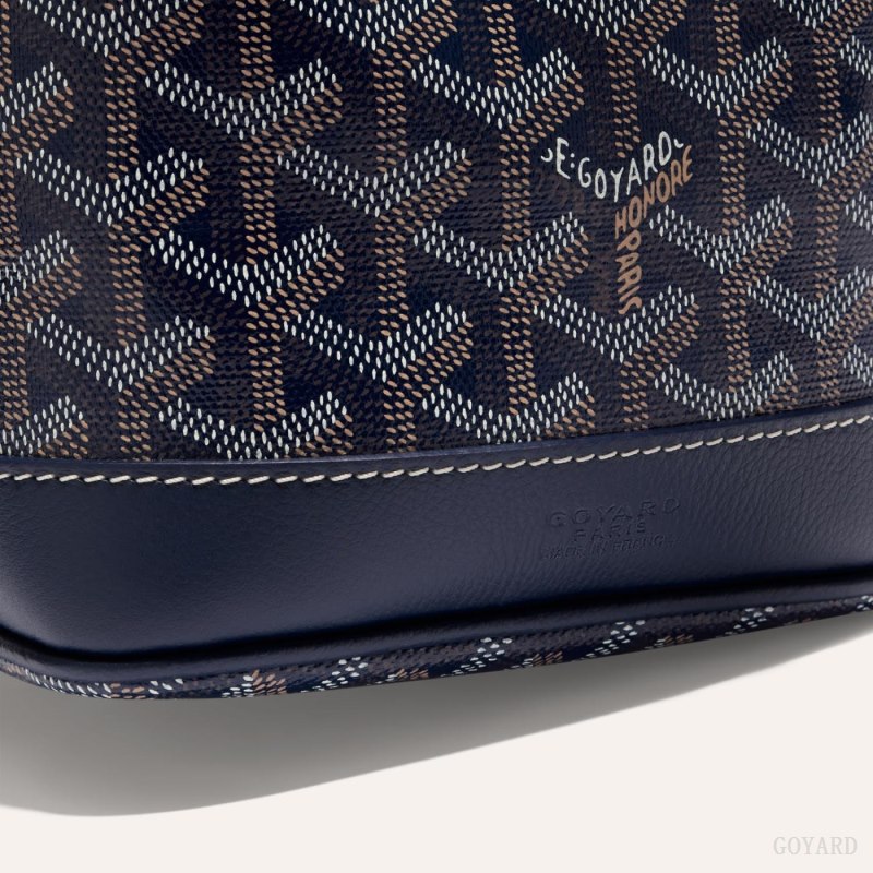 Goyard PETIT FLOT BUCKET BAG Omuz Çantası Lacivert Mavi | GY-NQU7917