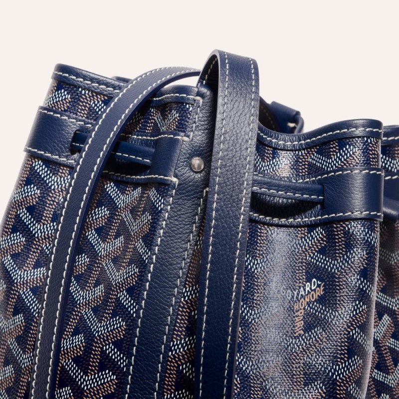 Goyard PETIT FLOT BUCKET BAG Omuz Çantası Lacivert Mavi | GY-NQU7917