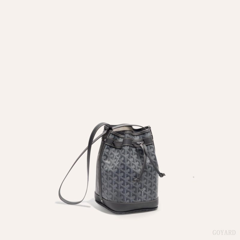 Goyard PETIT FLOT BUCKET BAG Omuz Çantası Gri | GY-BIJ3544