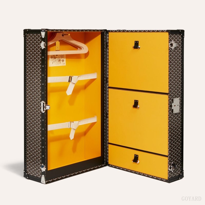 Goyard PULLMAN TRUNK Valiz Siyah | GY-GHY9745