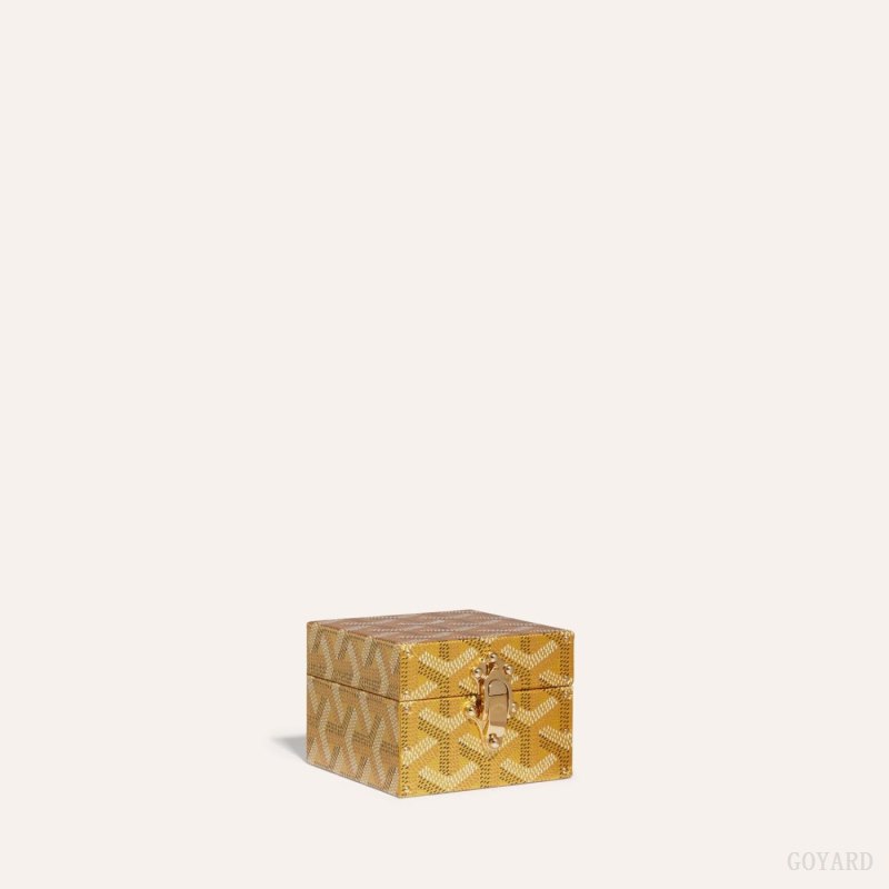Goyard REGENCE TRUNK Boxes Altın | GY-GUS3227