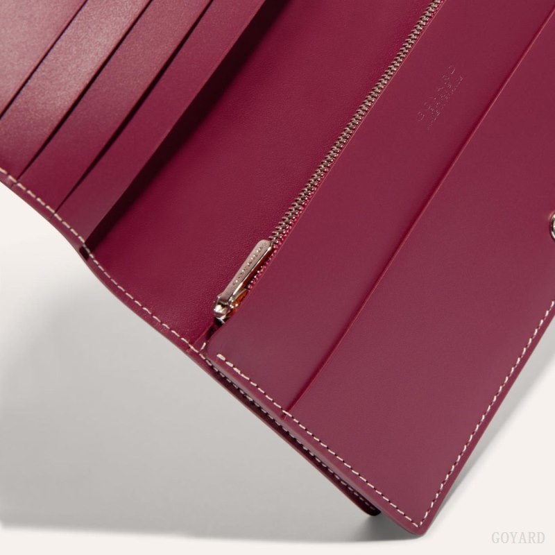 Goyard RICHELIEU WALLET Cüzdan Bordo | GY-CUC4109