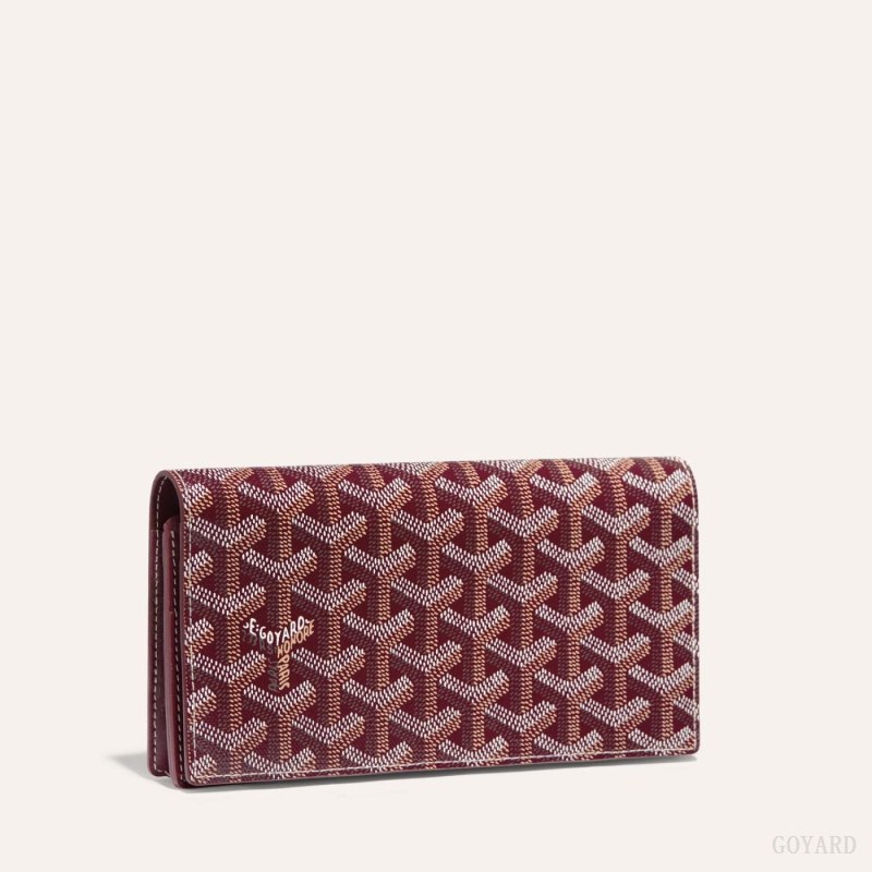 Goyard RICHELIEU WALLET Cüzdan Bordo | GY-CUC4109