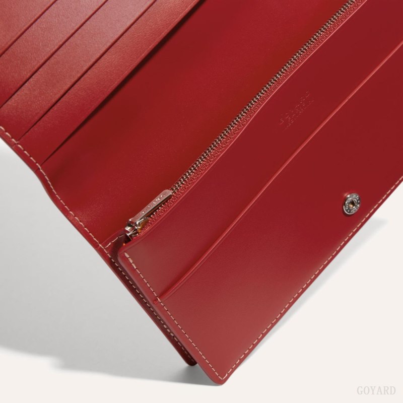 Goyard RICHELIEU WALLET Cüzdan Kırmızı | GY-GTD3760