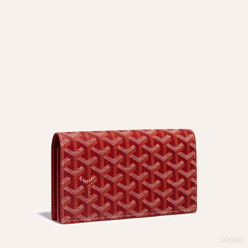 Goyard RICHELIEU WALLET Cüzdan Kırmızı | GY-GTD3760