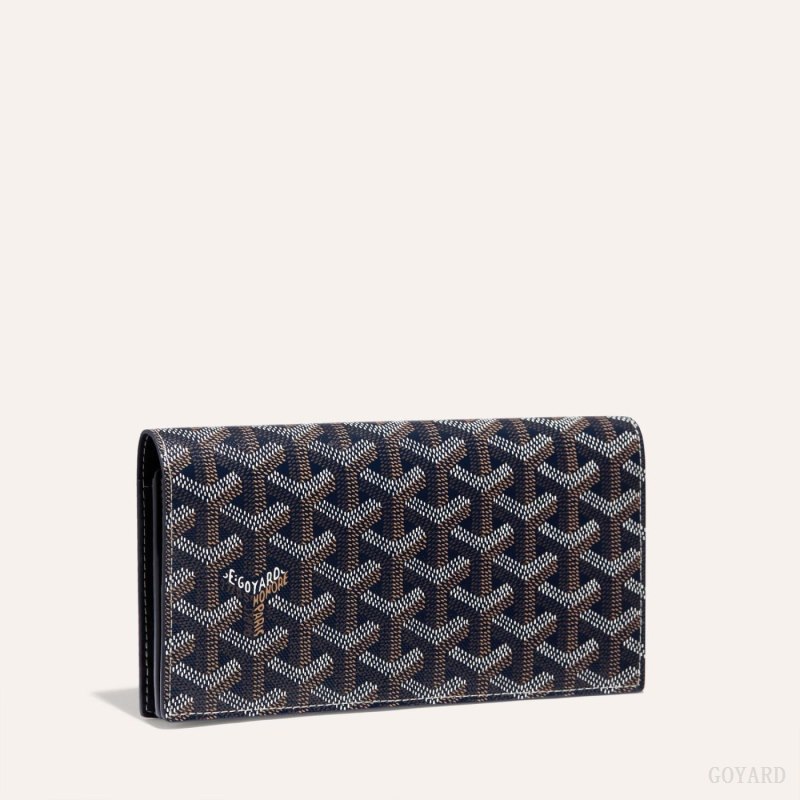 Goyard RICHELIEU WALLET Cüzdan Lacivert Mavi | GY-TOP9738