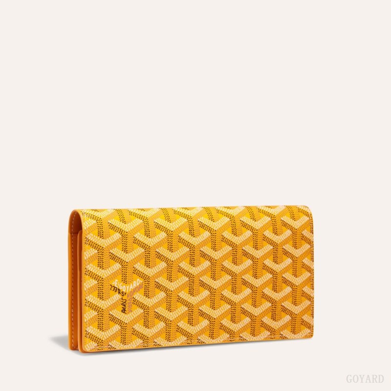 Goyard RICHELIEU WALLET Cüzdan Sarı | GY-AUV9409