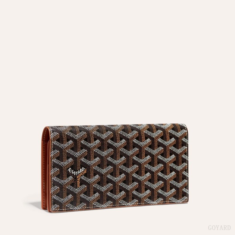 Goyard RICHELIEU WALLET Cüzdan Siyah Kahverengi | GY-DZI6017