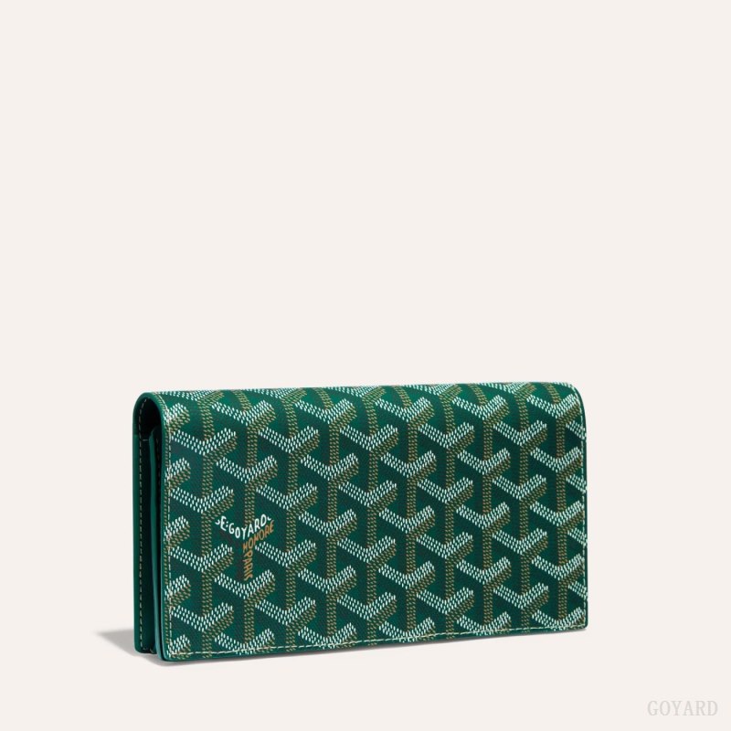 Goyard RICHELIEU WALLET Cüzdan Yeşil | GY-PJI1095