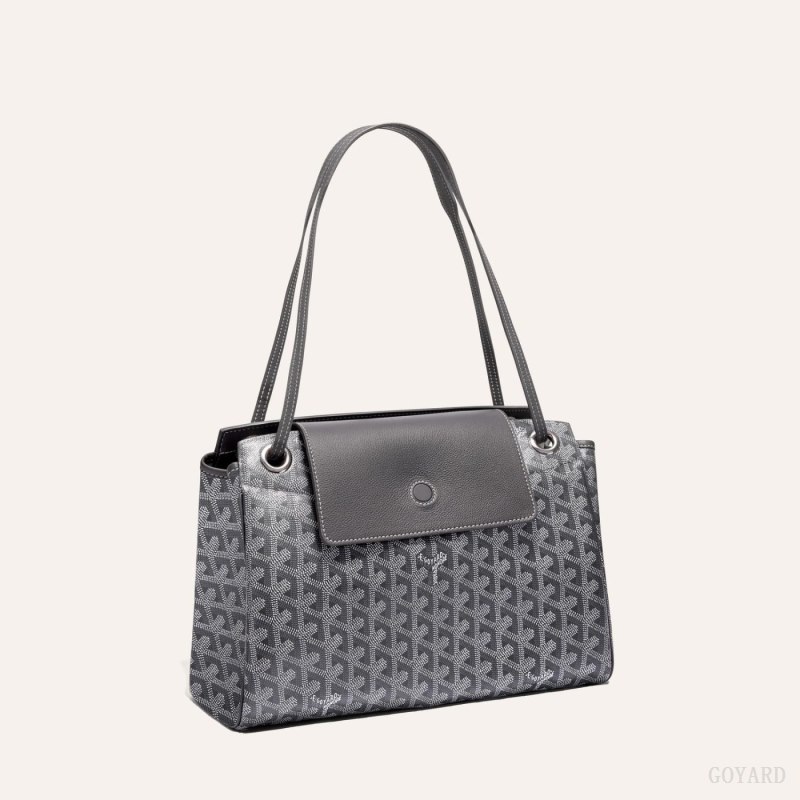 Goyard ROUETTE PM BAG Çantası Gri | GY-RIT5650