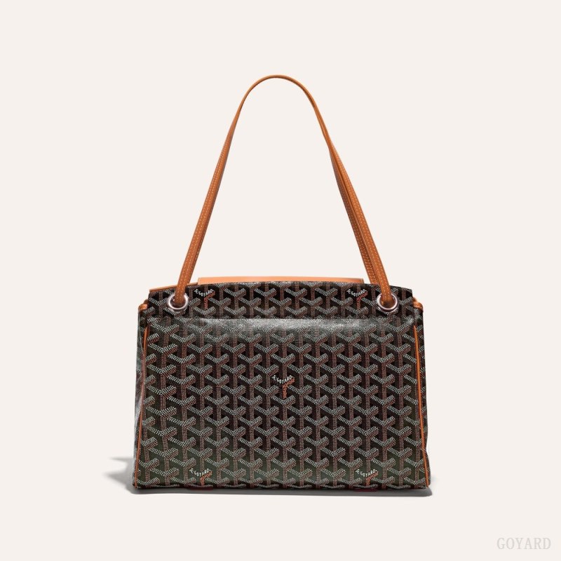 Goyard ROUETTE PM BAG Çantası Siyah Kahverengi | GY-LFM3387