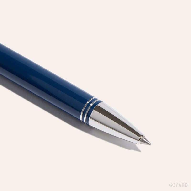 Goyard Rollerball Travel Pen Aksesuar Lacivert Mavi | GY-JCI5377