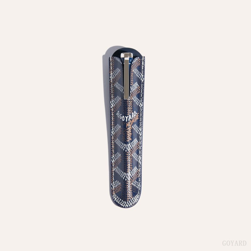 Goyard Rollerball Travel Pen Aksesuar Lacivert Mavi | GY-JCI5377