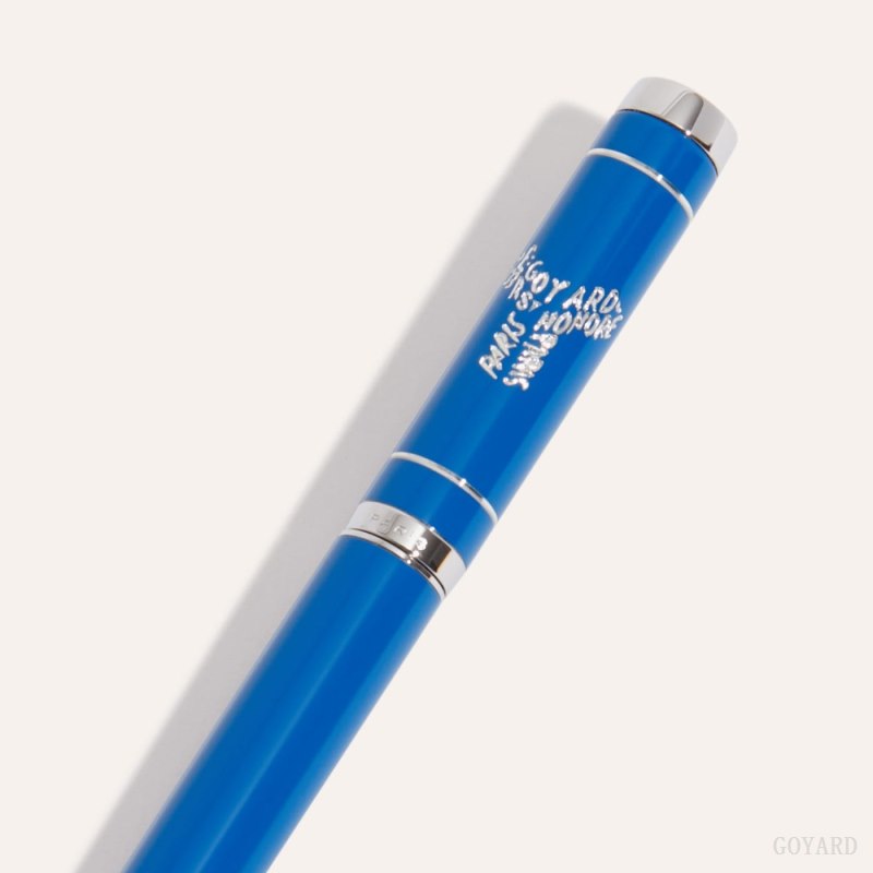 Goyard Rollerball Travel Pen Aksesuar Mavi | GY-URF9345