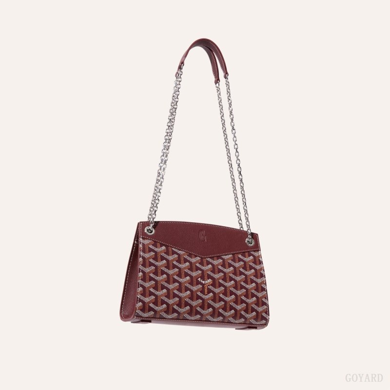Goyard Rouette Structuré Mini Bag Çantası Bordo | GY-QTP7880