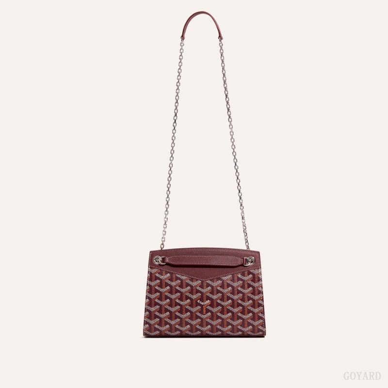 Goyard Rouette Structuré Mini Bag Çantası Bordo | GY-QTP7880