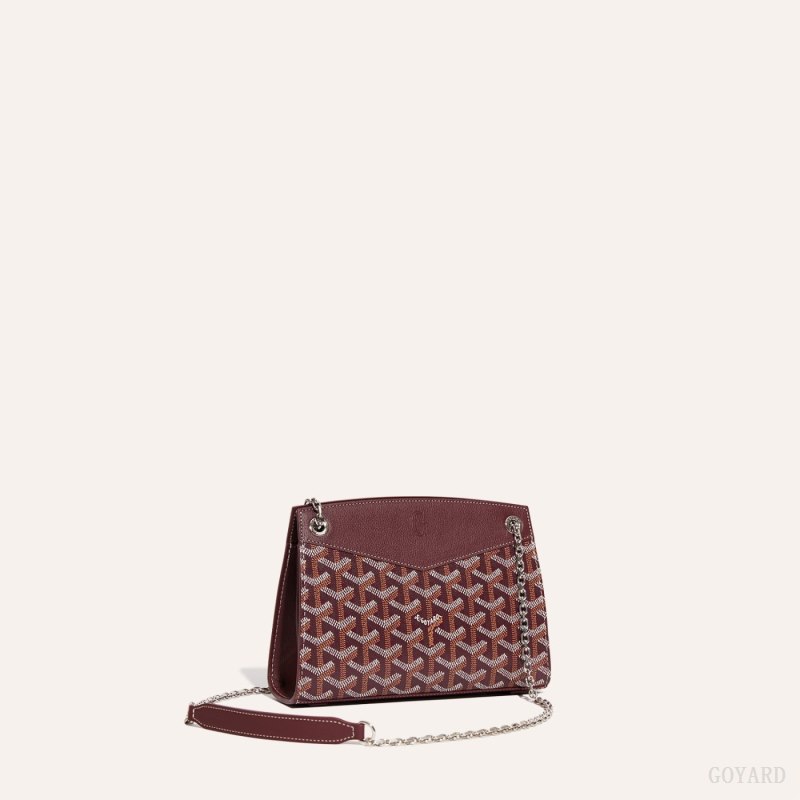 Goyard Rouette Structuré Mini Bag Çantası Bordo | GY-QTP7880