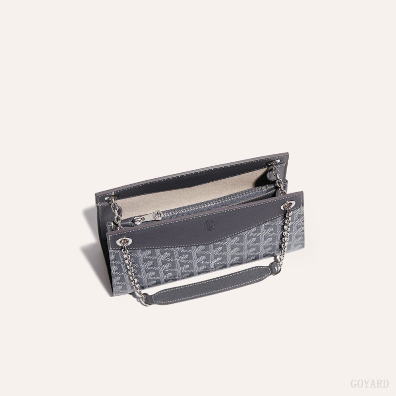 Goyard Rouette Structuré Mini Bag Çantası Gri | GY-JIP0970