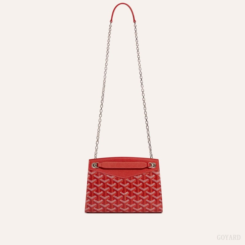 Goyard Rouette Structuré Mini Bag Çantası Kırmızı | GY-GWD5607