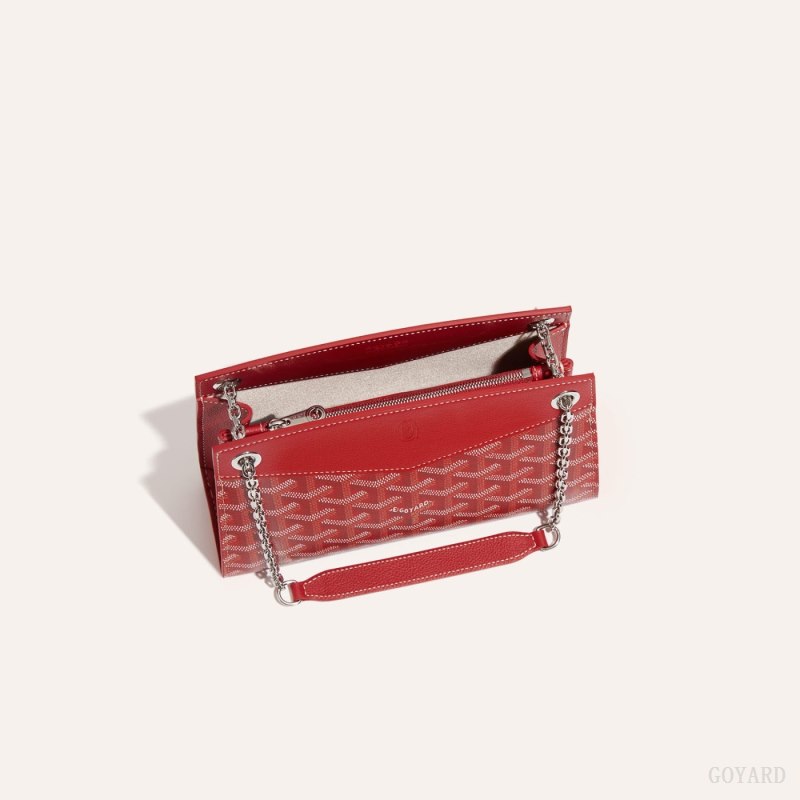 Goyard Rouette Structuré Mini Bag Çantası Kırmızı | GY-GWD5607