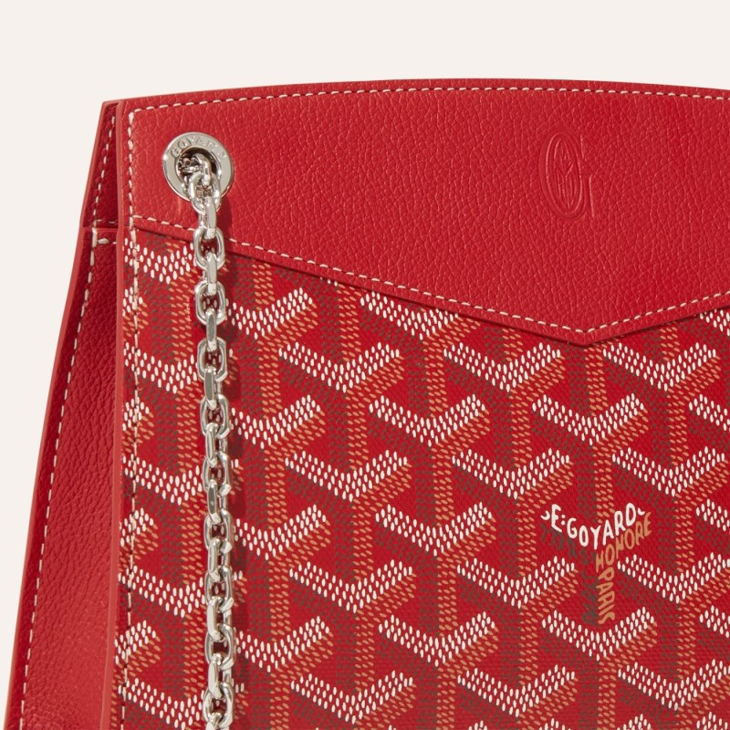 Goyard Rouette Structuré Mini Bag Çantası Kırmızı | GY-GWD5607