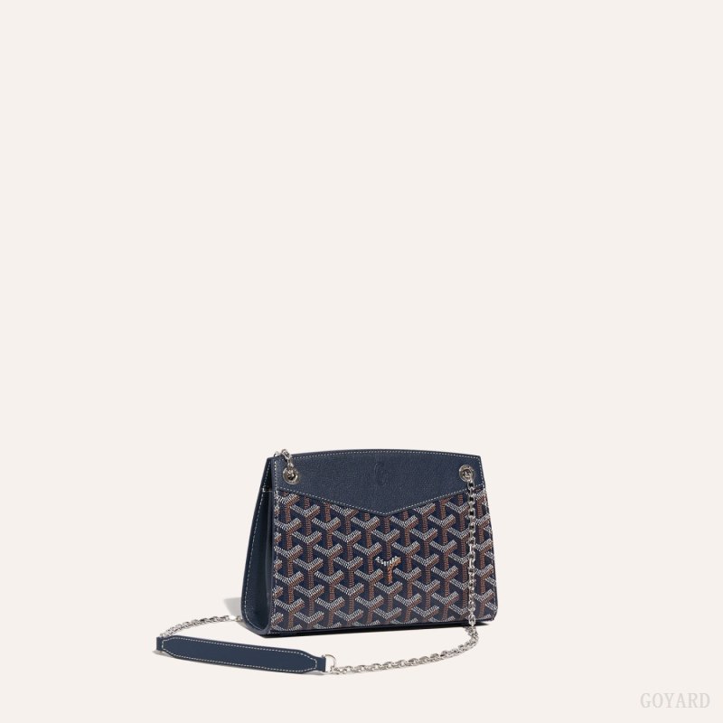 Goyard Rouette Structuré Mini Bag Çantası Lacivert Mavi | GY-HPP1772