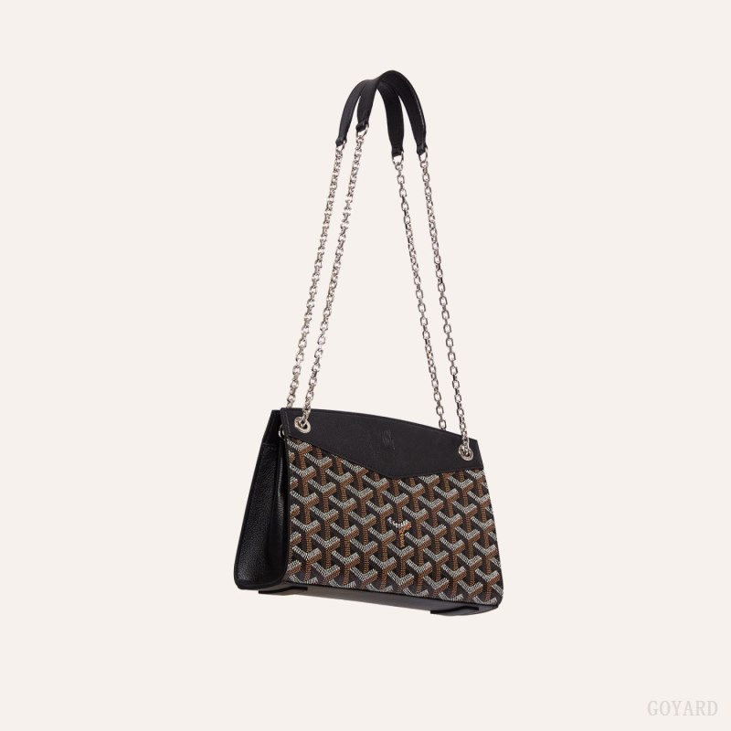 Goyard Rouette Structuré Mini Bag Çantası Siyah | GY-HZZ8537