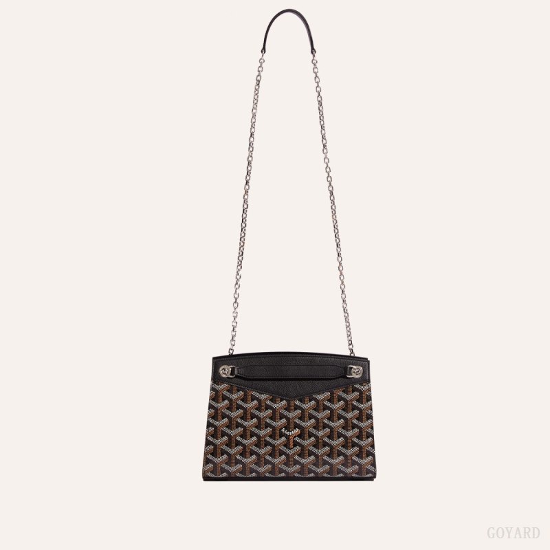 Goyard Rouette Structuré Mini Bag Çantası Siyah | GY-HZZ8537
