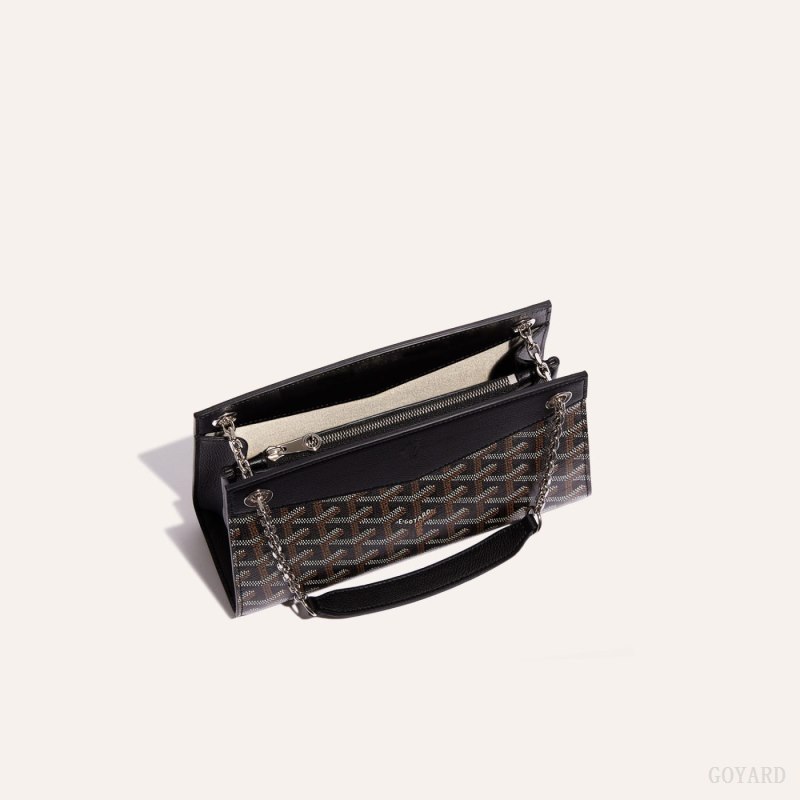 Goyard Rouette Structuré Mini Bag Çantası Siyah | GY-HZZ8537