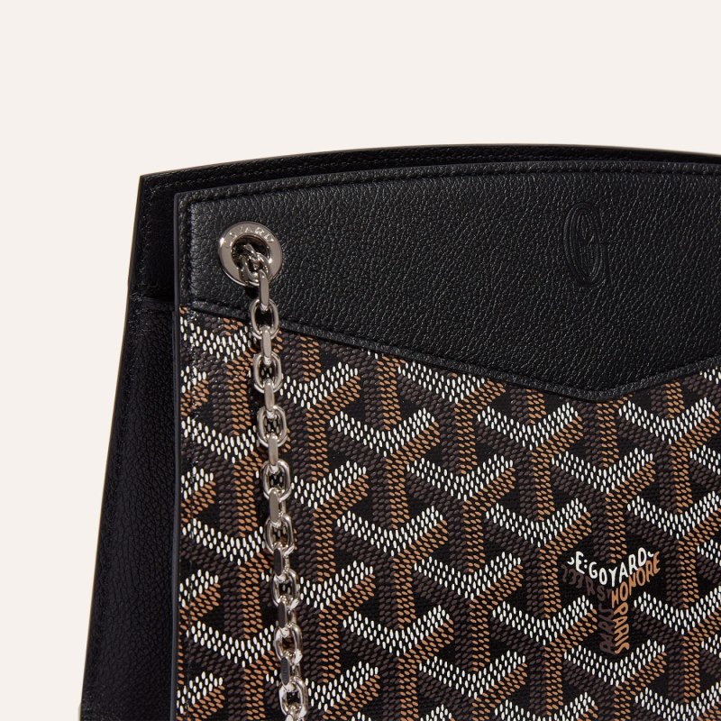 Goyard Rouette Structuré Mini Bag Çantası Siyah | GY-HZZ8537