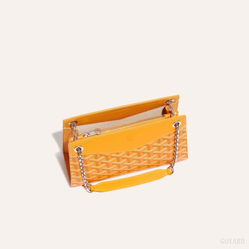 Goyard Rouette Structuré Mini Bag Çantası Sarı | GY-VAC7013