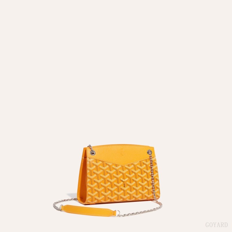 Goyard Rouette Structuré Mini Bag Çantası Sarı | GY-VAC7013