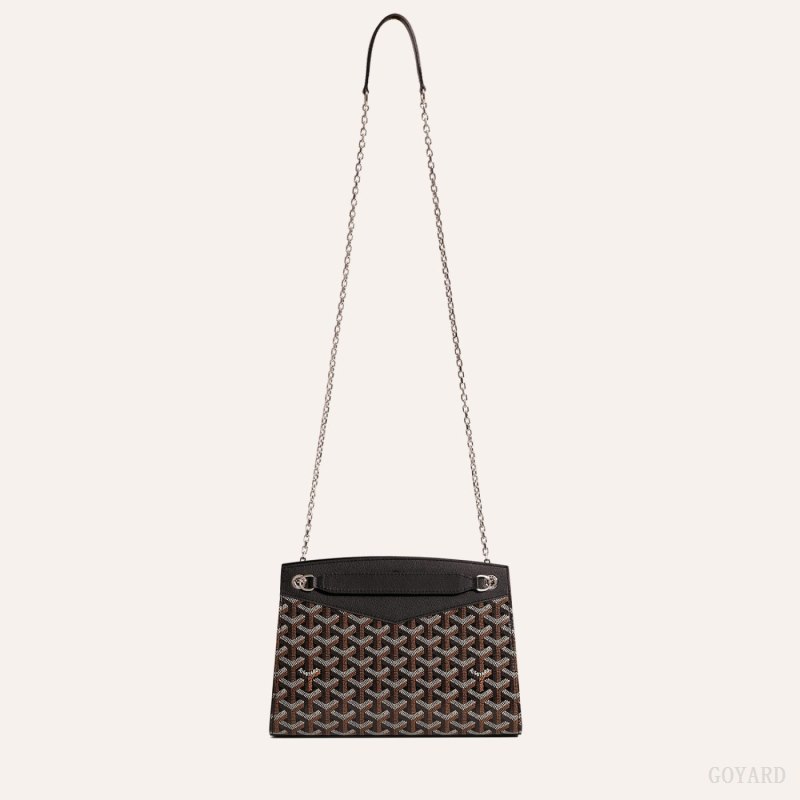 Goyard Rouette Structuré PM Bag Omuz Çantası Siyah | GY-BKH5938