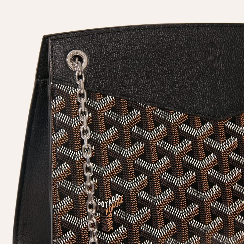Goyard Rouette Structuré PM Bag Omuz Çantası Siyah | GY-BKH5938