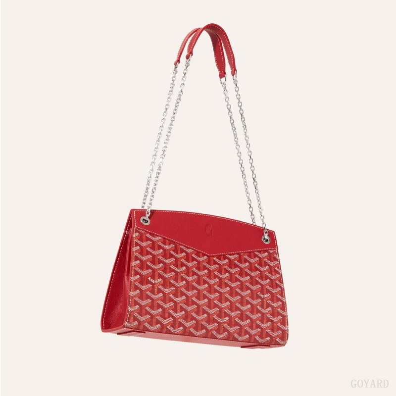 Goyard Rouette Structuré PM Bag Omuz Çantası Kırmızı | GY-XAI6562
