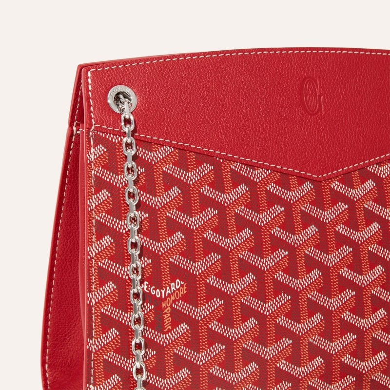 Goyard Rouette Structuré PM Bag Omuz Çantası Kırmızı | GY-XAI6562