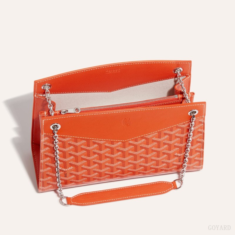 Goyard Rouette Structuré PM Bag Omuz Çantası Turuncu | GY-EJR3962