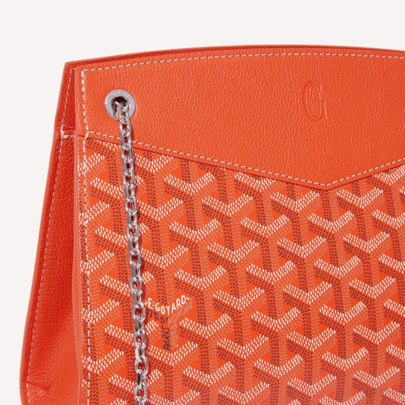 Goyard Rouette Structuré PM Bag Omuz Çantası Turuncu | GY-EJR3962