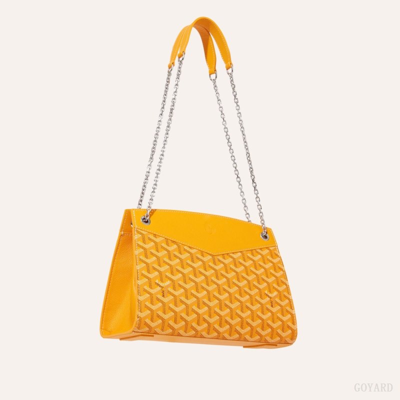 Goyard Rouette Structuré PM Bag Omuz Çantası Sarı | GY-XJN6482